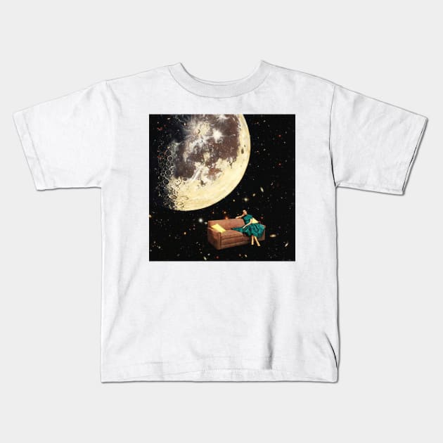 Home alone Kids T-Shirt by CollageSoul